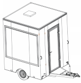 MokaDisco Waggon – Verkaufsfläche 2x2m